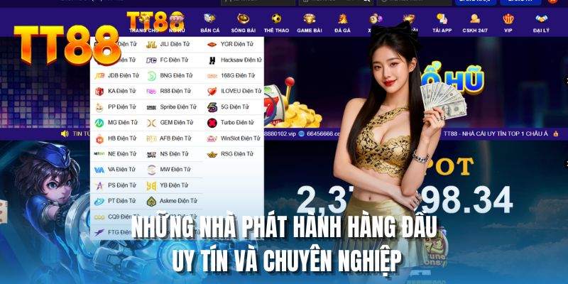 Những nhà phát hành hàng đầu uy tín và chuyên nghiệp